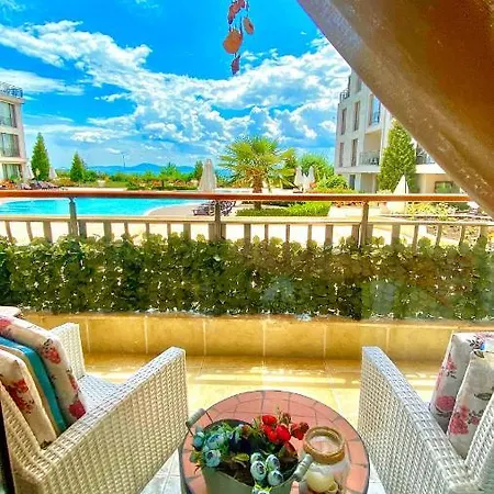公寓 Diamond №1 - Relax Views Sea And Pool 布尔加斯