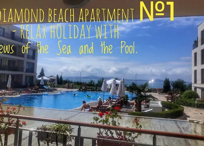 Apartmán Diamond №1 - Relax Views Sea And Pool *